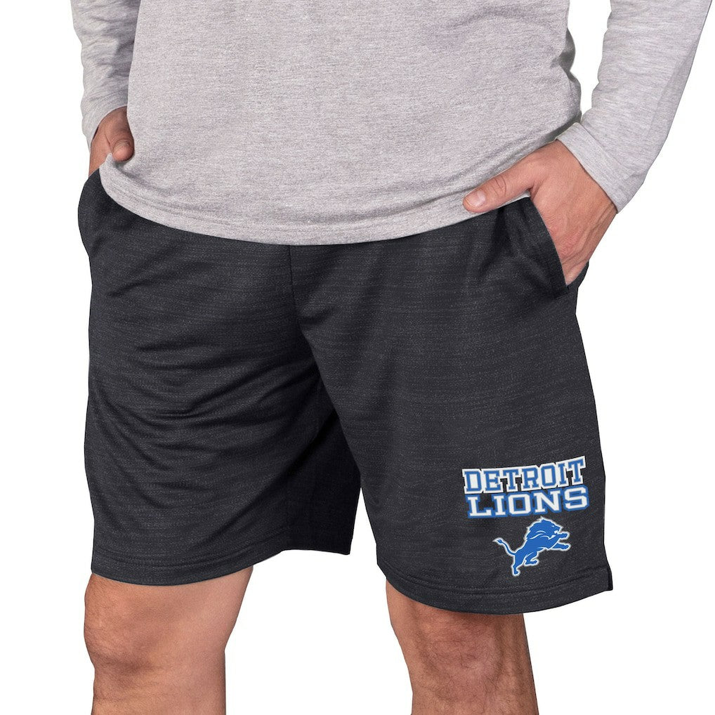 Concepts Sport Bullseye Knit Jam Shorts - Detroit Lions Shorts