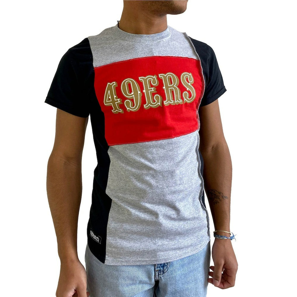 Refried Apparel Sustainable Split T-Shirt - San Francisco 49ers T-shirts