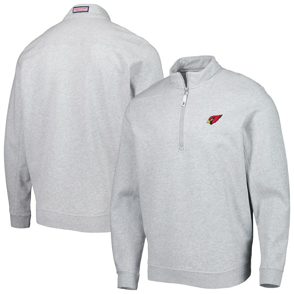Vineyard Vines Shep Shirt Quarter-Zip Sweatshirt - Arizona Cardinals Sweatshirts