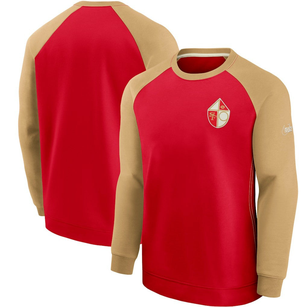 Historic Raglan Crew Performance Sweater - San Francisco 49ers