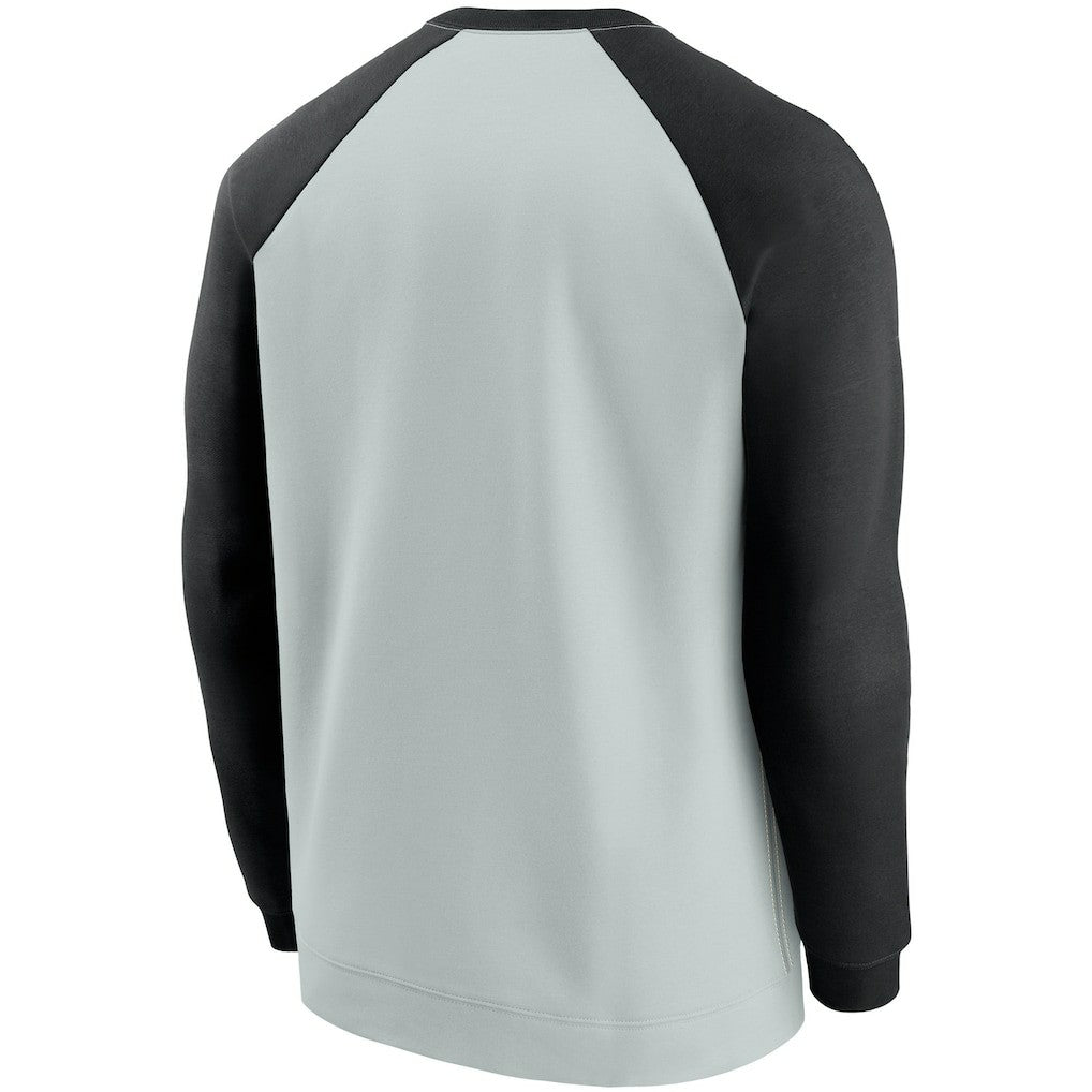 Historic Raglan Crew Performance Sweater - Las Vegas Raiders
