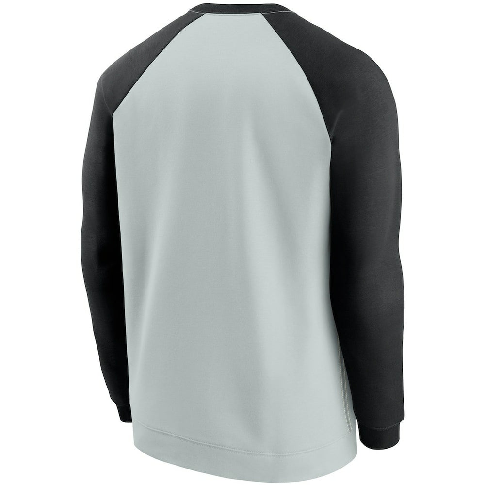 Historic Raglan Crew Performance Sweater - Las Vegas Raiders