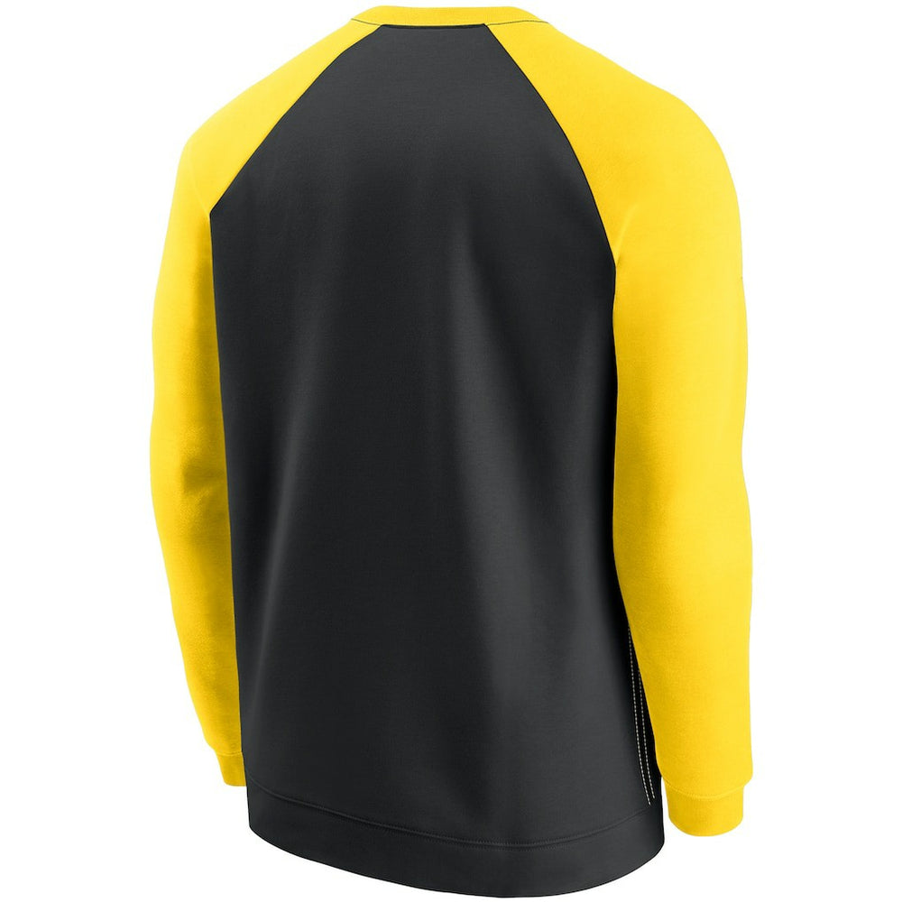 Historic Raglan Crew Performance Sweater - Pittsburgh Steelers