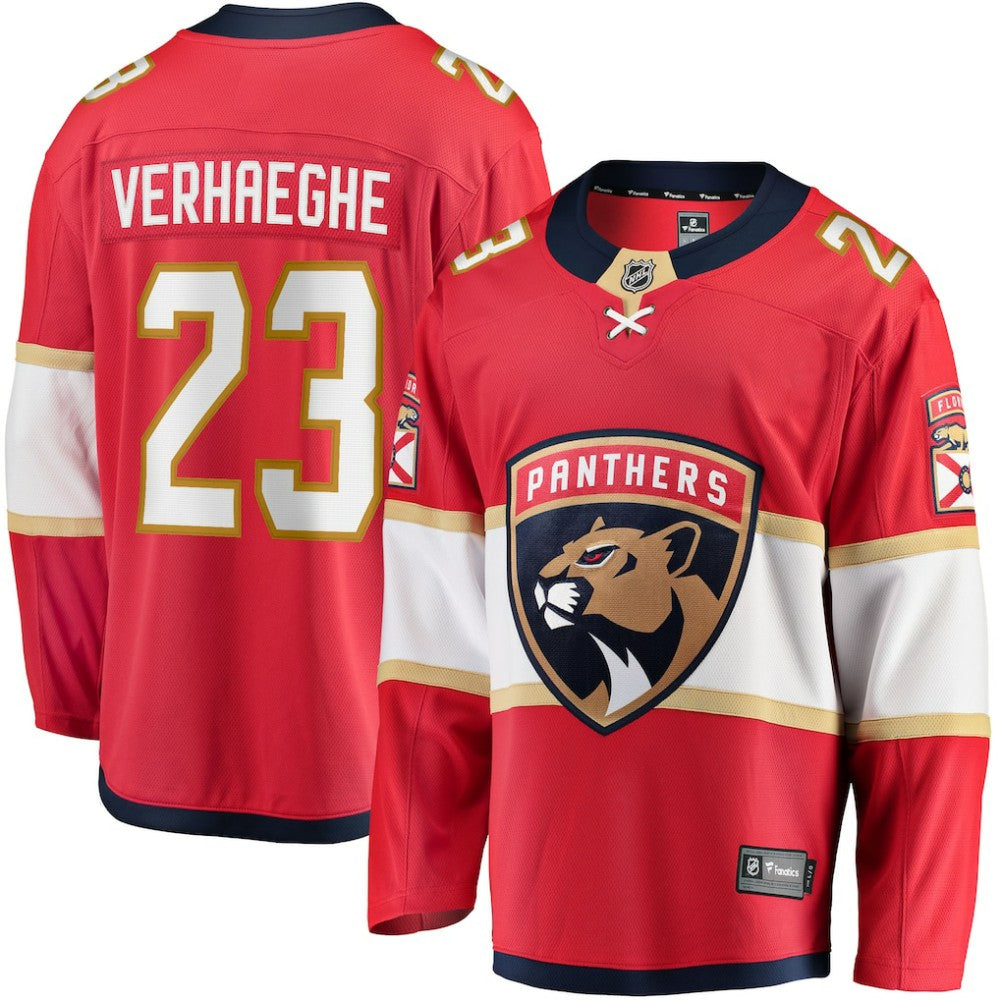 NHL Carter Verhaeghe Florida Panthers Fanatics Home Breakaway Jersey
