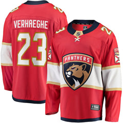 NHL Carter Verhaeghe Florida Panthers Fanatics Home Breakaway Jersey