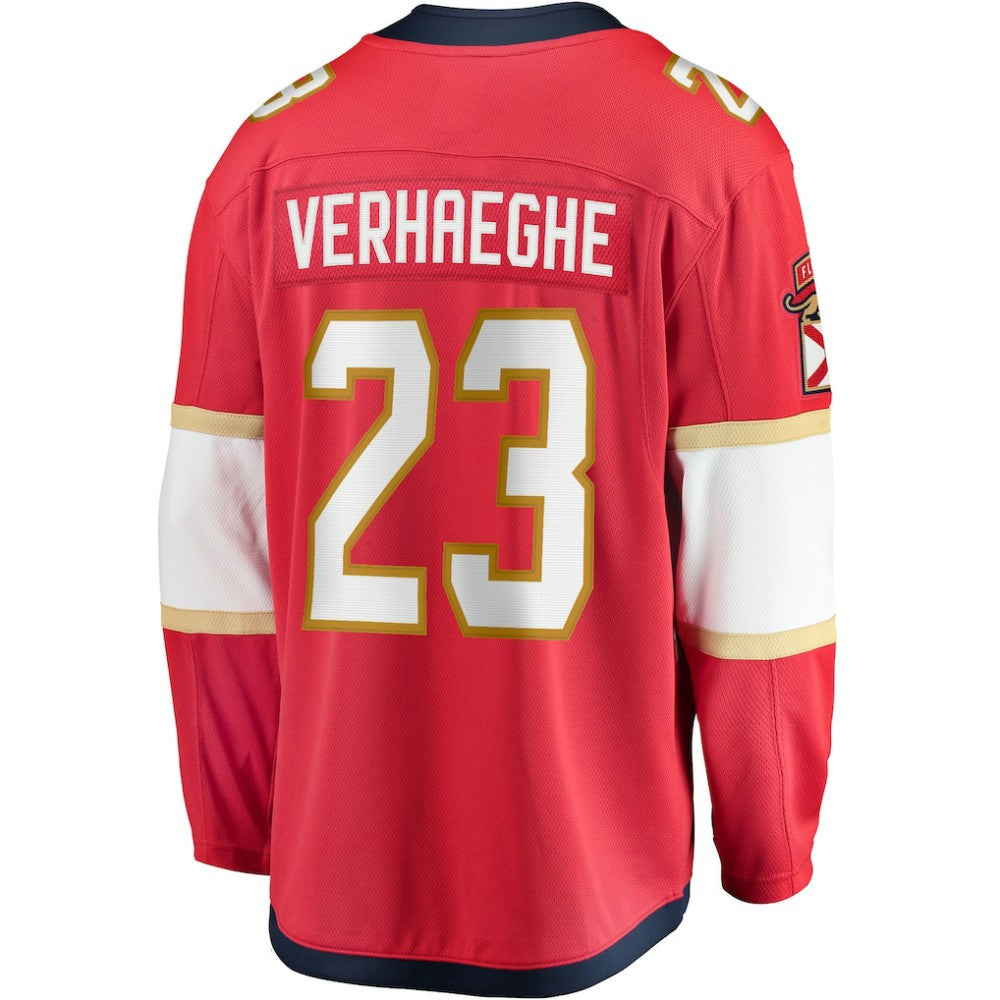 NHL Carter Verhaeghe Florida Panthers Fanatics Home Breakaway Jersey
