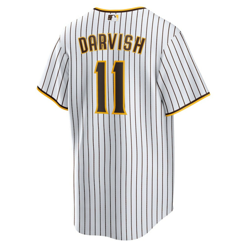 White Yu Darvish San Diego Padres Nike Home Replica Player Jersey