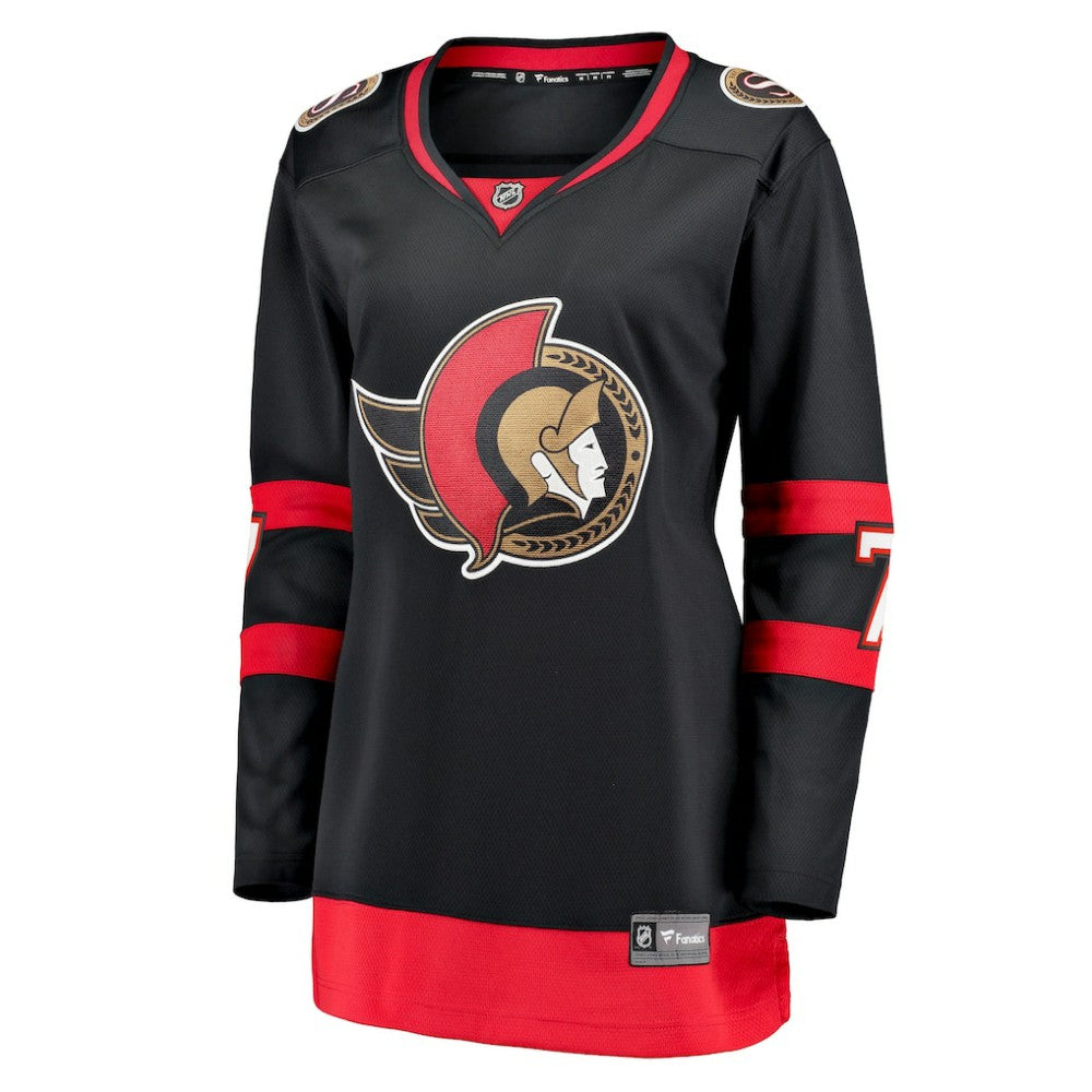 NHL Brady Tkachuk Ottawa Senators Fanatics Women's Home Breakaway Jersey
