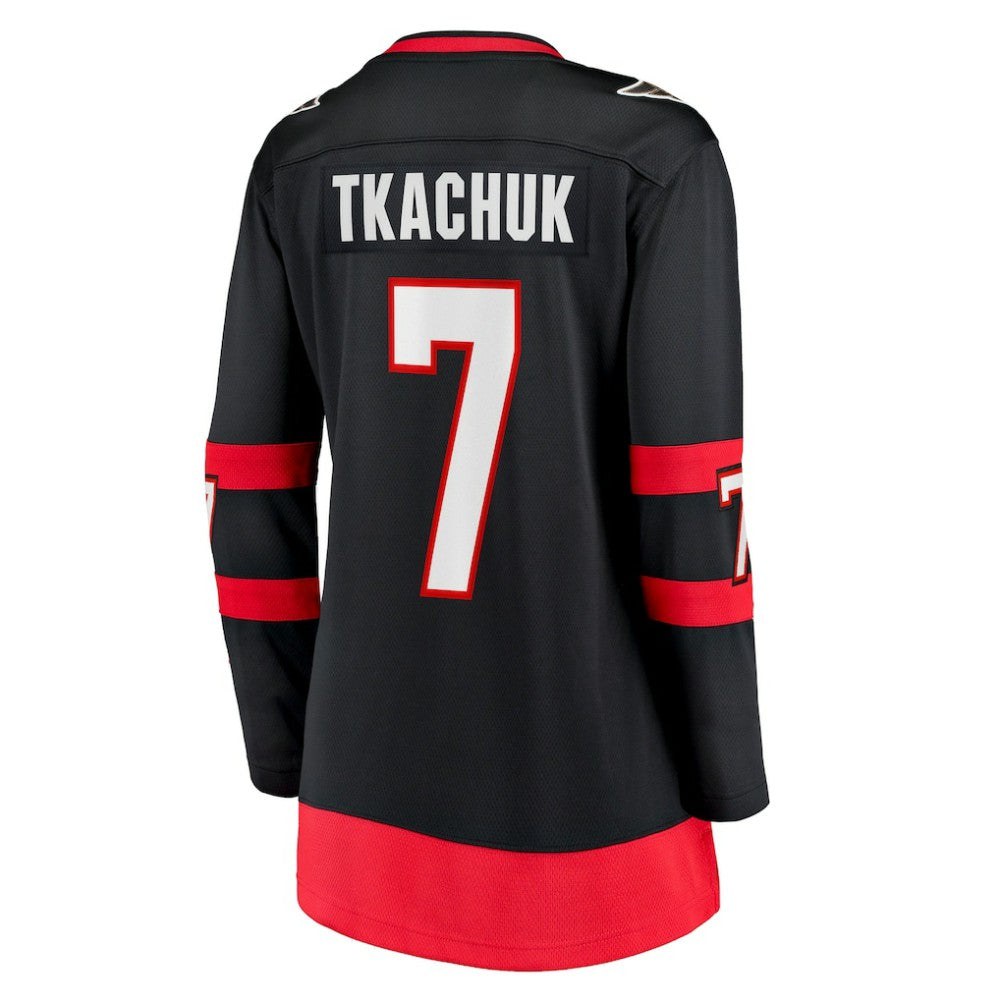 NHL Brady Tkachuk Ottawa Senators Fanatics Women's Home Breakaway Jersey