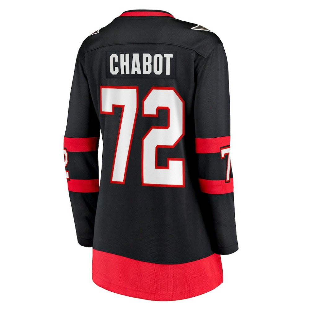 NHL Thomas Chabot Ottawa Senators Fanatics Women's Home Breakaway Jersey