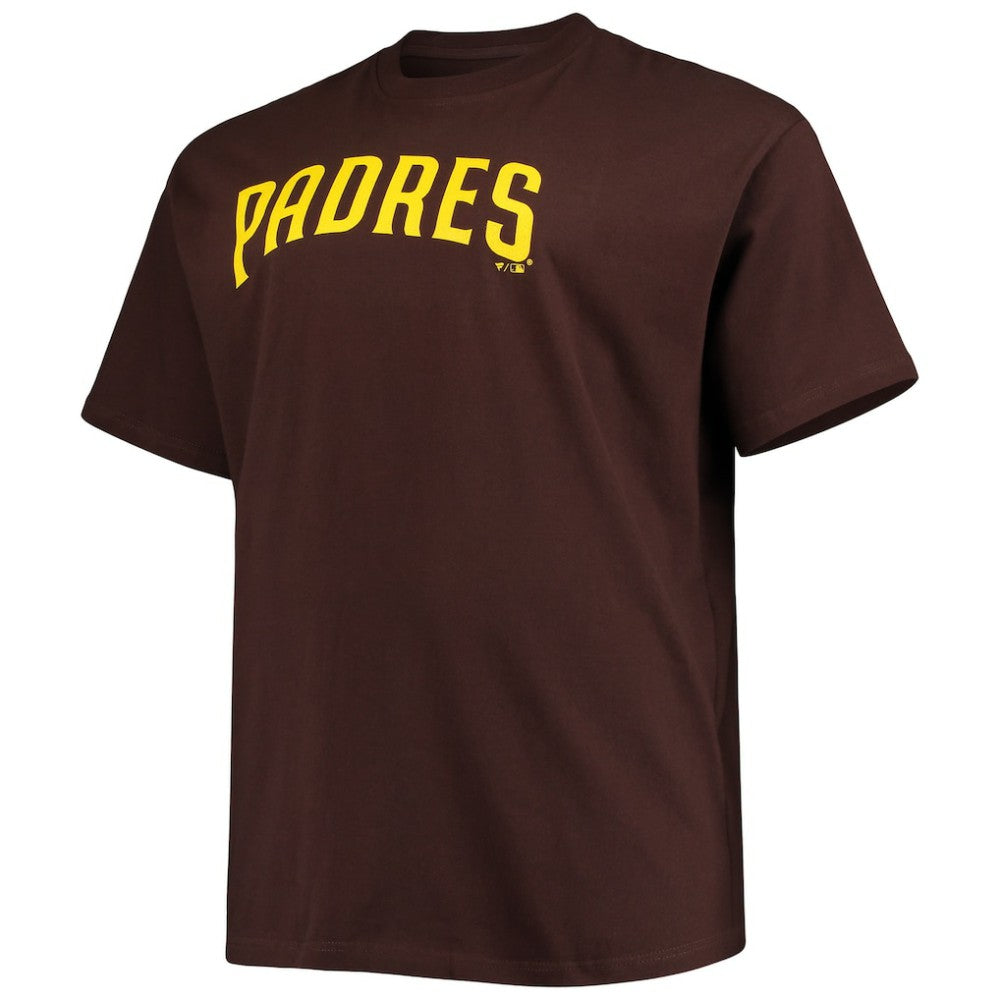 Brown Yu Darvish San Diego Padres Fanatics Big & Tall Name & Number T-Shirt