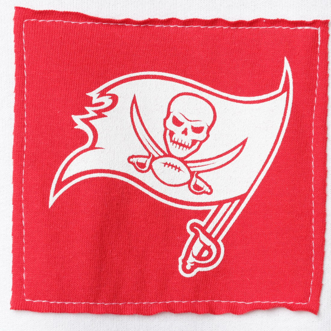Refried Apparel Women's Sustainable Crop Dolman Pullover Hoodie - Tampa Bay Buccaneers Hoodies