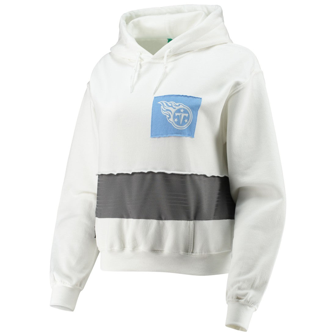 Refried Apparel Women's Sustainable Crop Dolman Pullover Hoodie - Tennessee Titans Hoodies