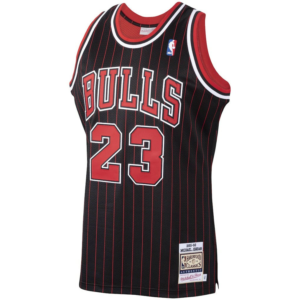 Mitchell & Ness Michael Jordan Chicago Bulls 1995/96 Hardwood Classics Authentic Jersey sale