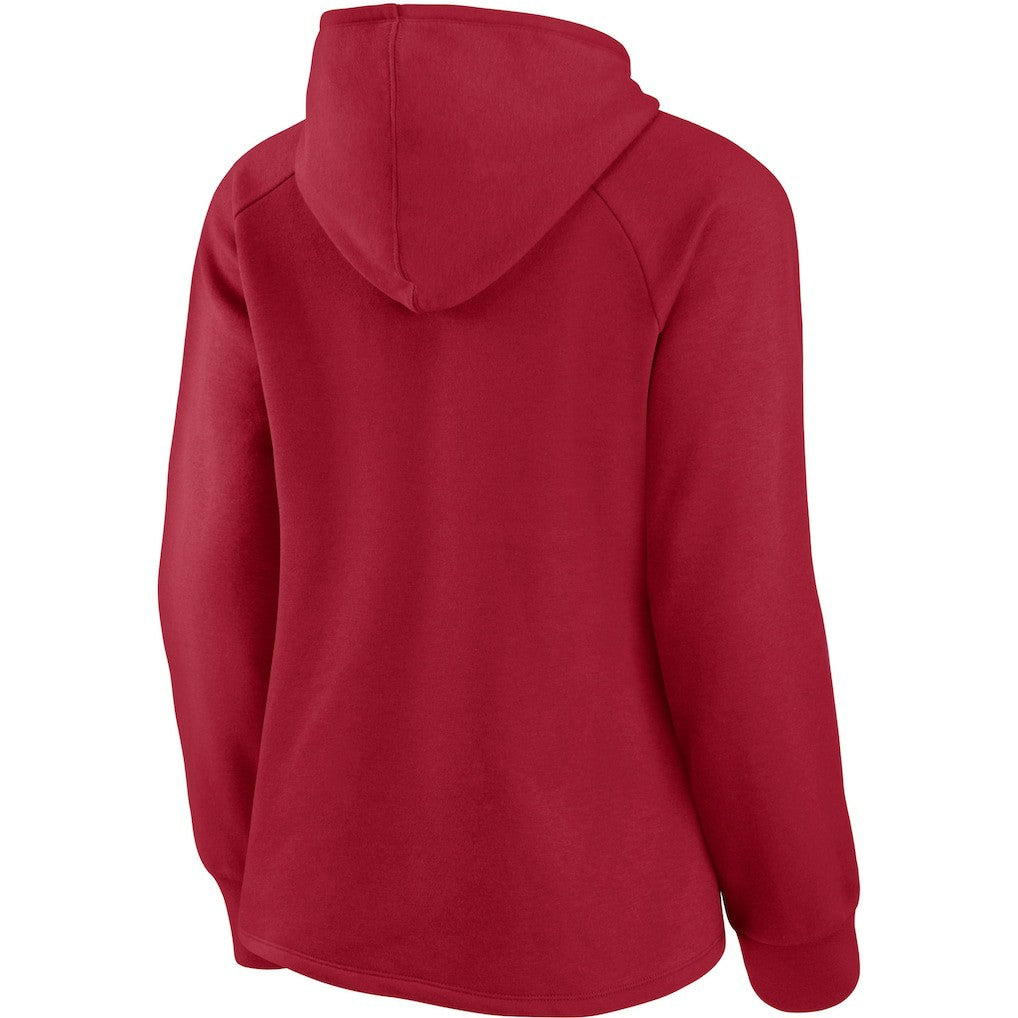 Women's First Contact Raglan Pullover Hoodie - Atlanta Falcons Hoodies