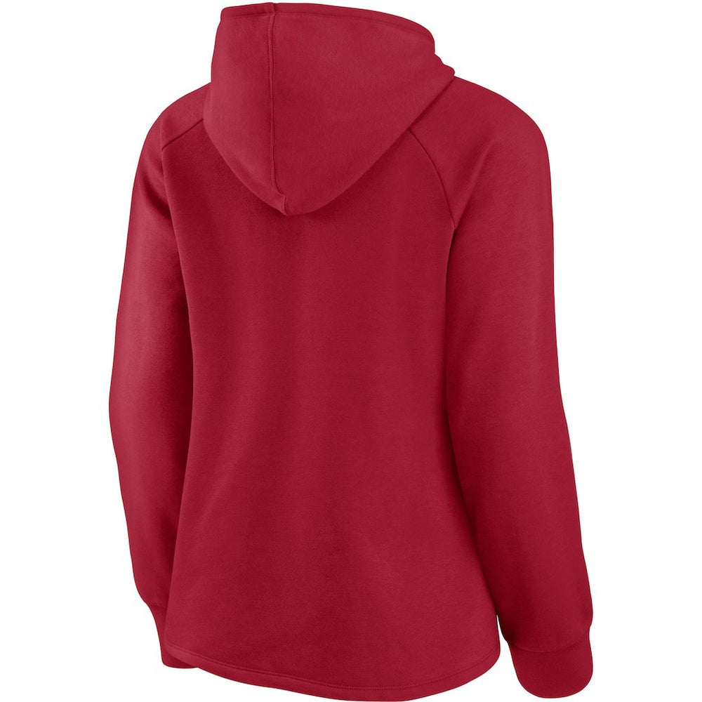 Women's First Contact Raglan Pullover Hoodie - Atlanta Falcons Hoodies