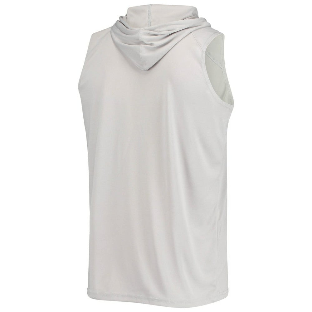 Gray San Diego Padres Stitches Sleeveless Pullover Hoodie