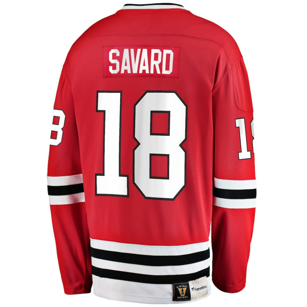 NHL Denis Savard Chicago Blackhawks Fanatics Premier Breakaway Retired Player Jersey
