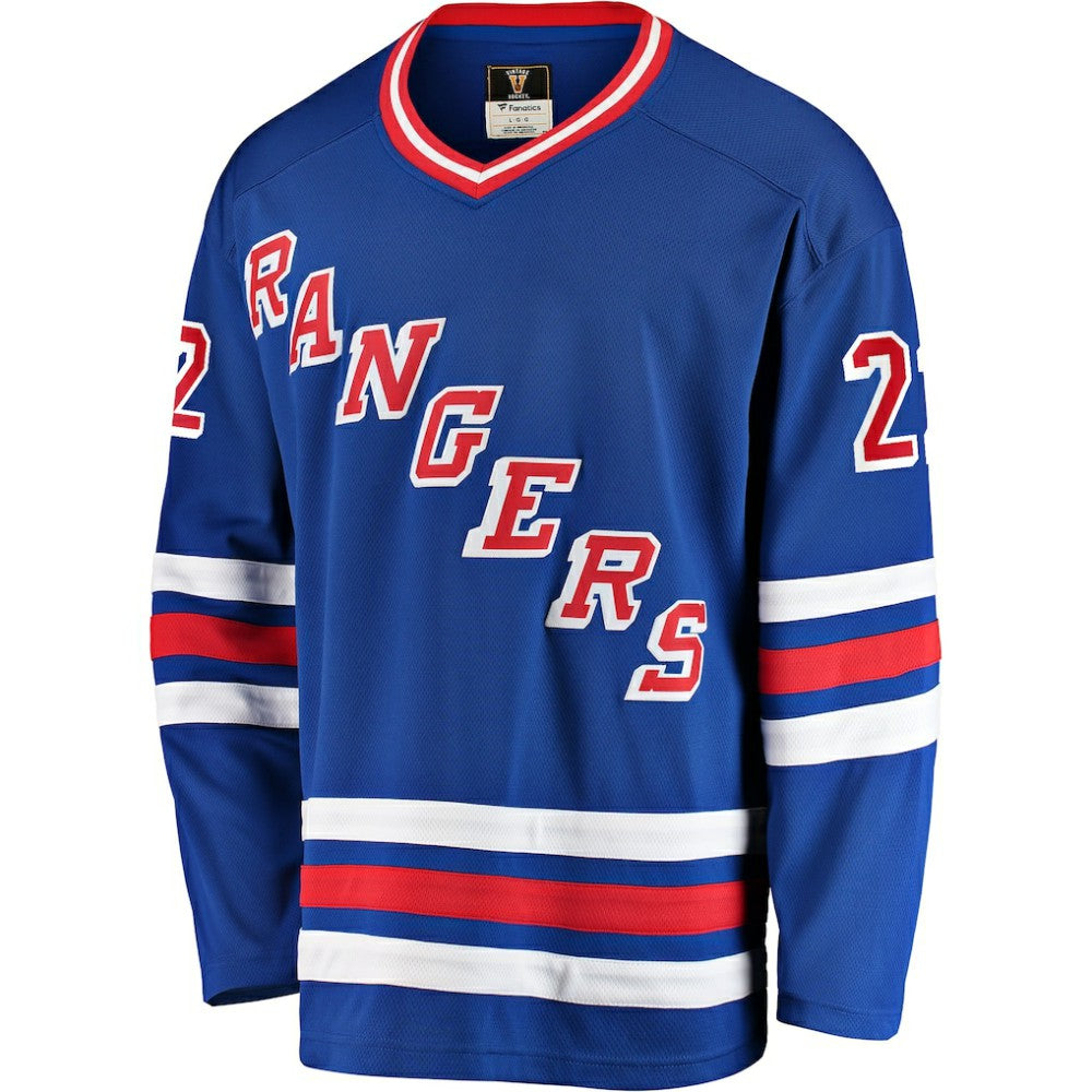 NHL Mike Gartner New York Rangers Fanatics Premier Breakaway Retired Player Jersey
