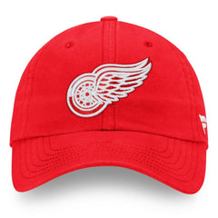 NHL Detroit Red Wings Fanatics Core Primary Logo Adjustable Hat