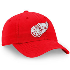NHL Detroit Red Wings Fanatics Core Primary Logo Adjustable Hat