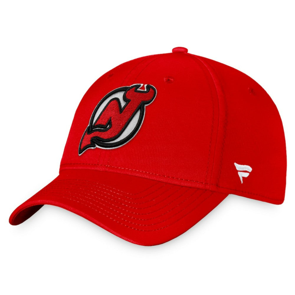 NHL New Jersey Devils Fanatics Core Primary Logo Flex Hat