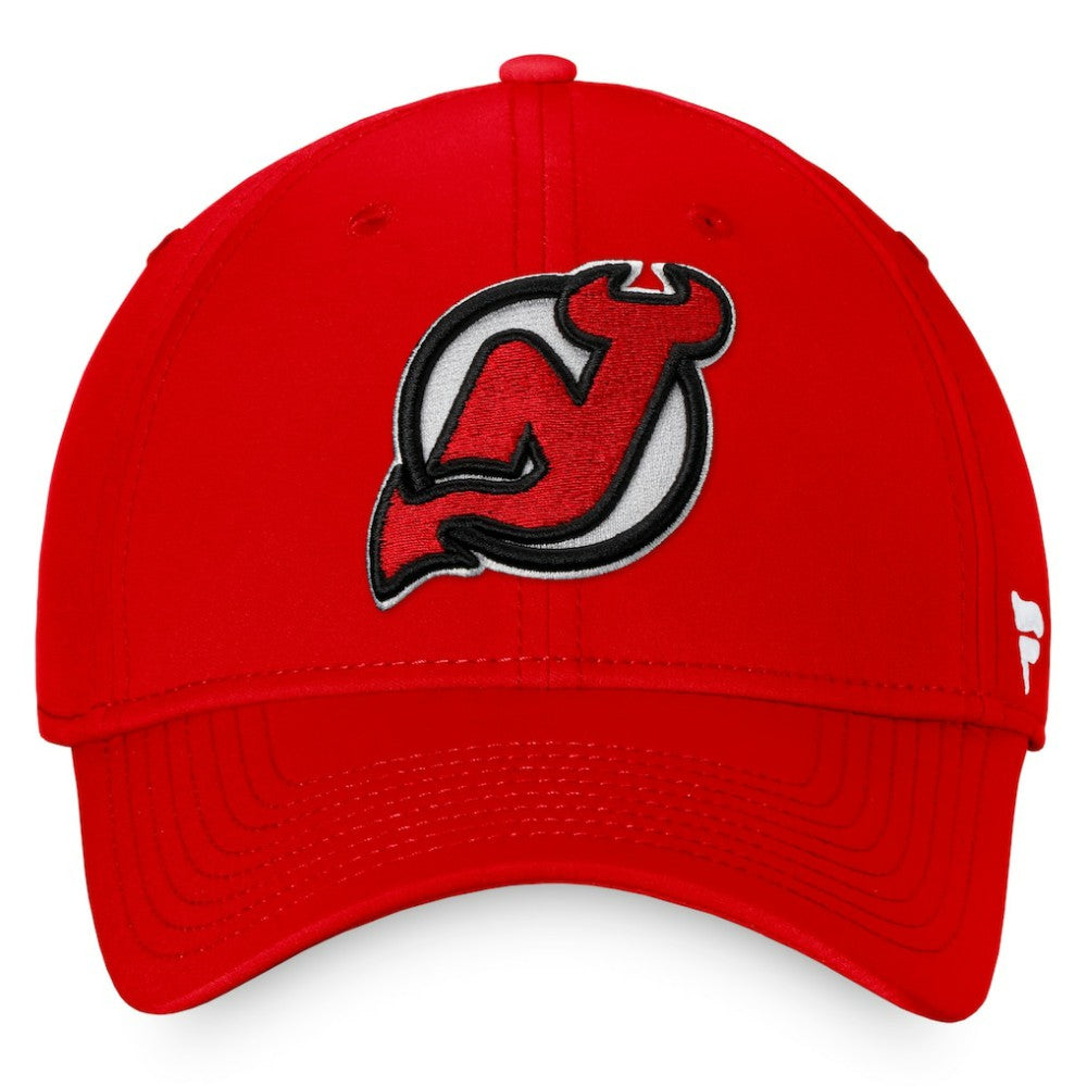 NHL New Jersey Devils Fanatics Core Primary Logo Flex Hat