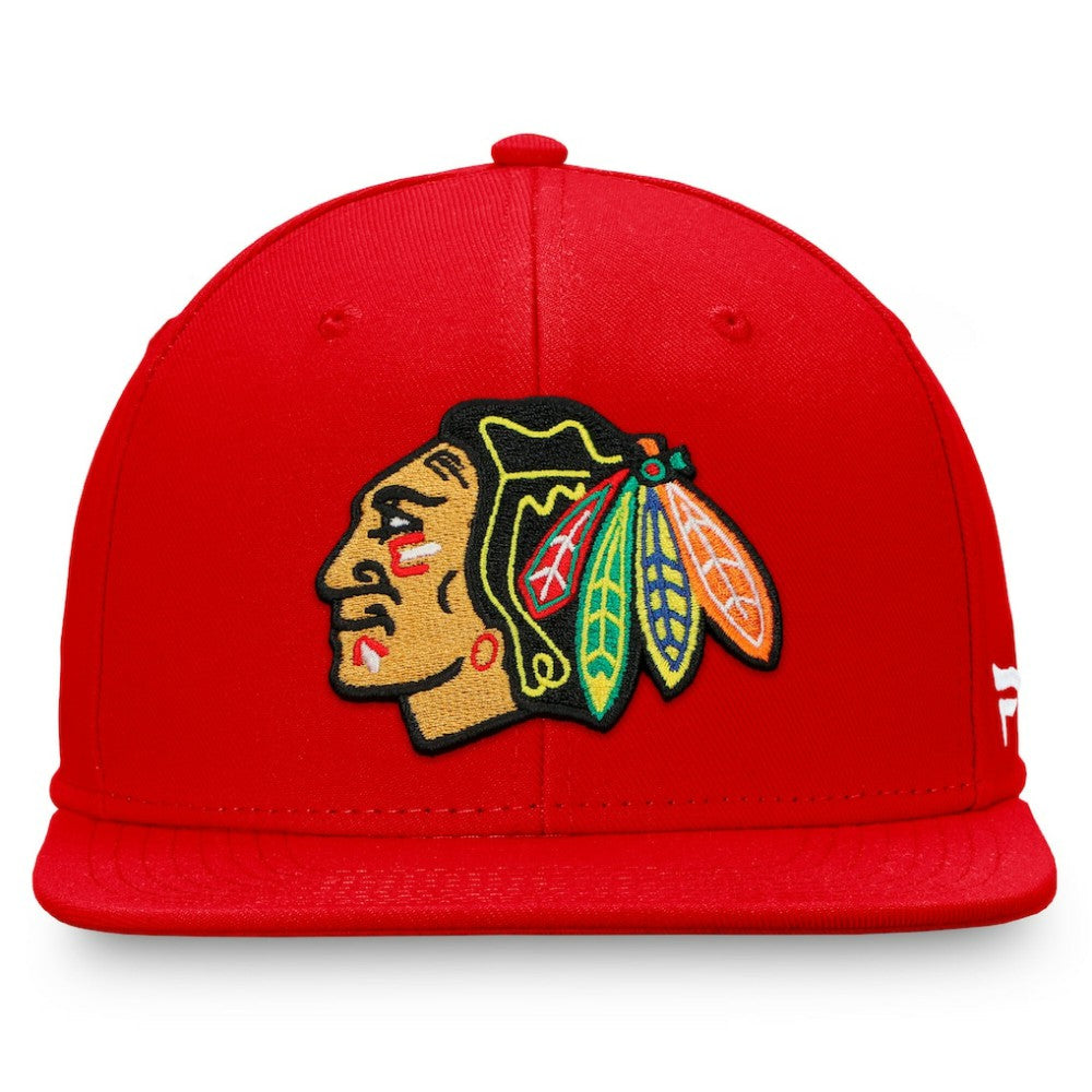 NHL Chicago Blackhawks Fanatics Primary Logo Snapback Hat