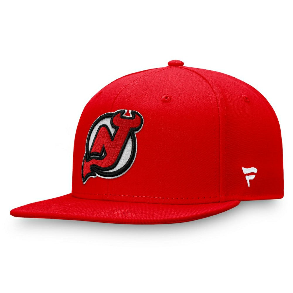 NHL New Jersey Devils Fanatics Primary Logo Snapback Hat