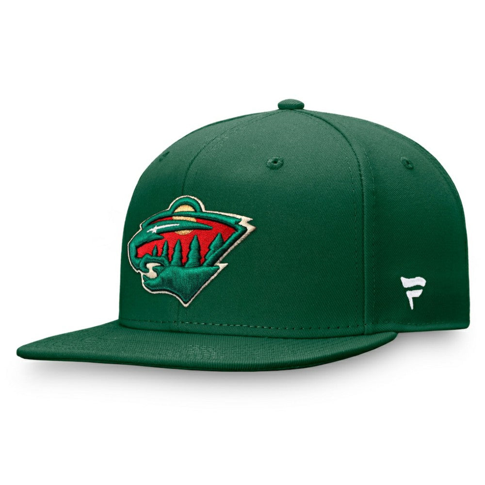 NHL Minnesota Wild Fanatics Primary Logo Snapback Hat