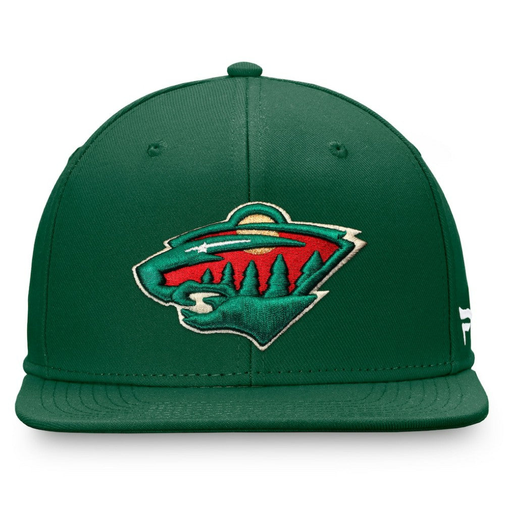NHL Minnesota Wild Fanatics Primary Logo Snapback Hat