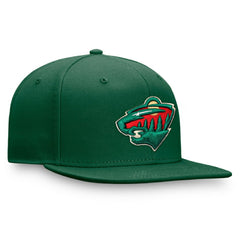 NHL Minnesota Wild Fanatics Primary Logo Snapback Hat