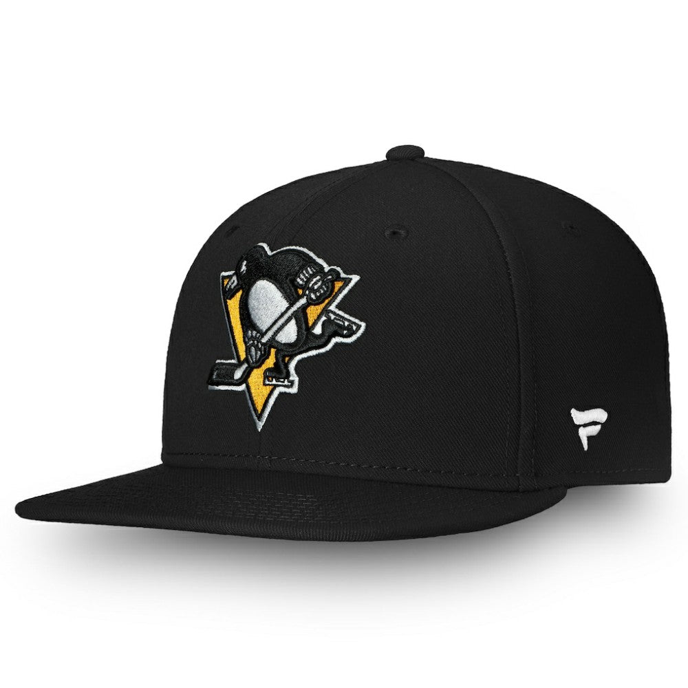 NHL Pittsburgh Penguins Fanatics Primary Logo Snapback Hat