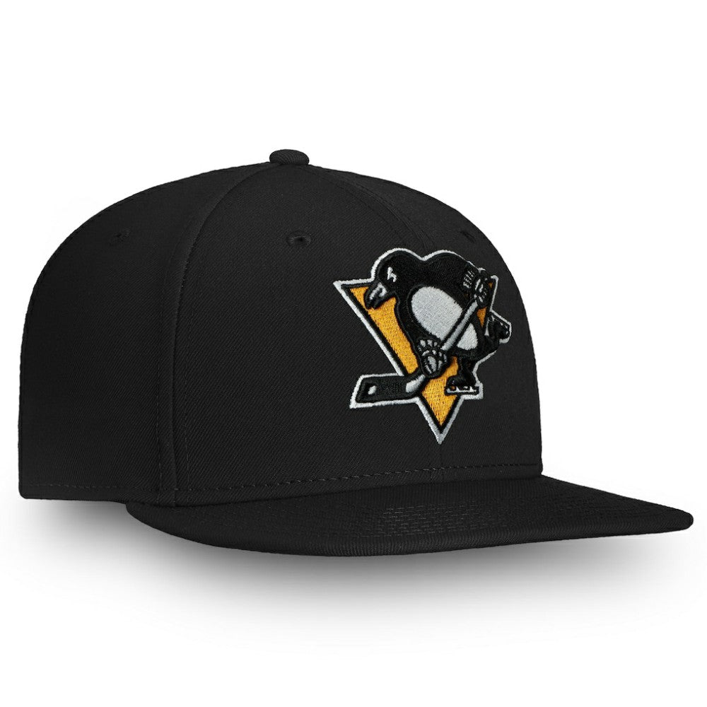 NHL Pittsburgh Penguins Fanatics Primary Logo Snapback Hat