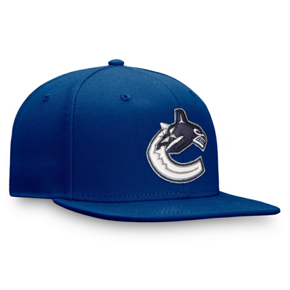 NHL Vancouver Canucks Fanatics Primary Logo Snapback Hat