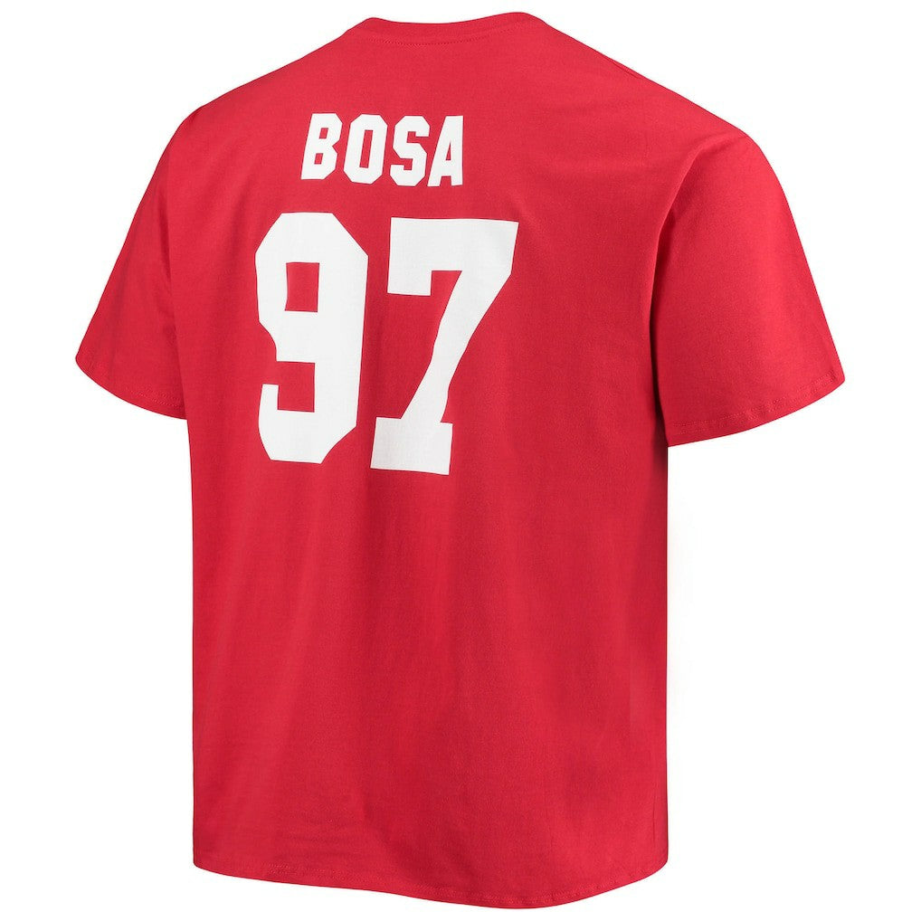 Nick Bosa  Big & Tall Player Name & Number T-Shirt - San Francisco 49ers T-shirts