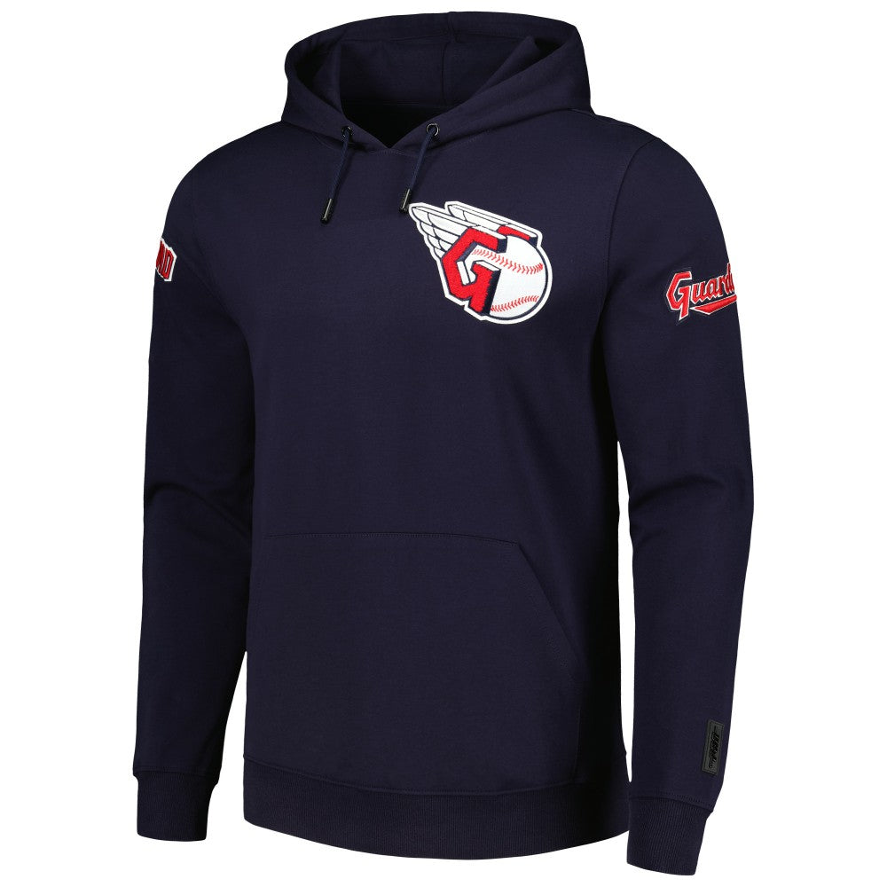 Navy Cleveland Guardians Pro Standard Team Logo Pullover Hoodie