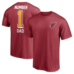 #1 Dad T-Shirt - Arizona Cardinals T-shirts