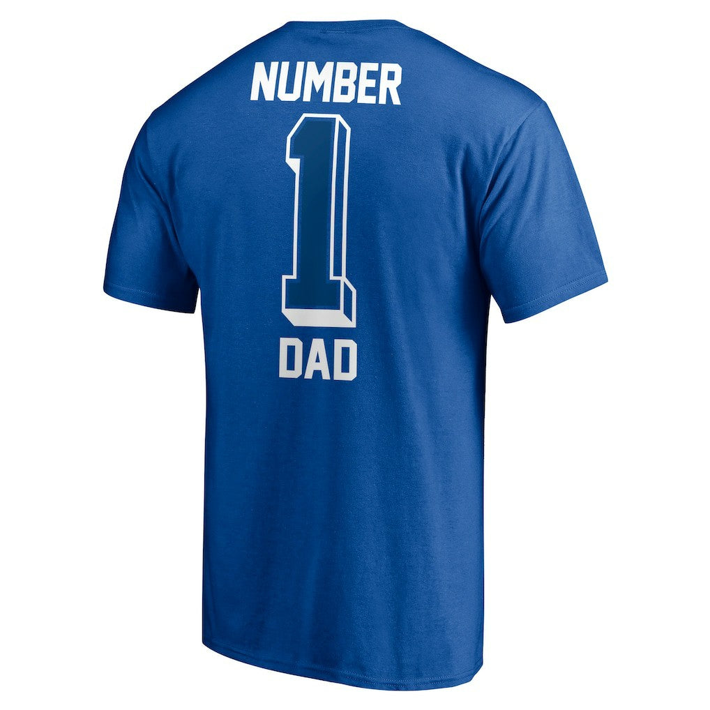 #1 Dad T-Shirt - Indianapolis Colts T-shirts