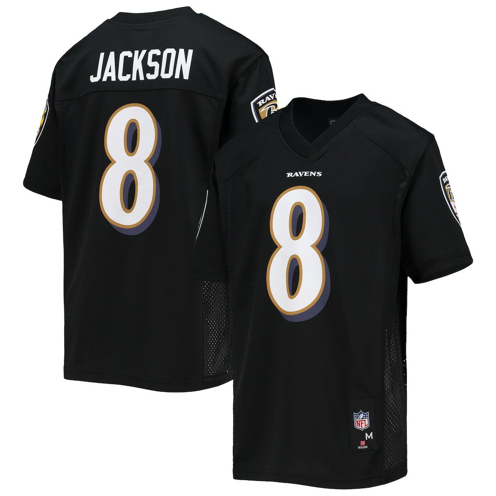 Lamar Jackson  Youth Replica Player Jersey - Baltimore Ravens Jerseys