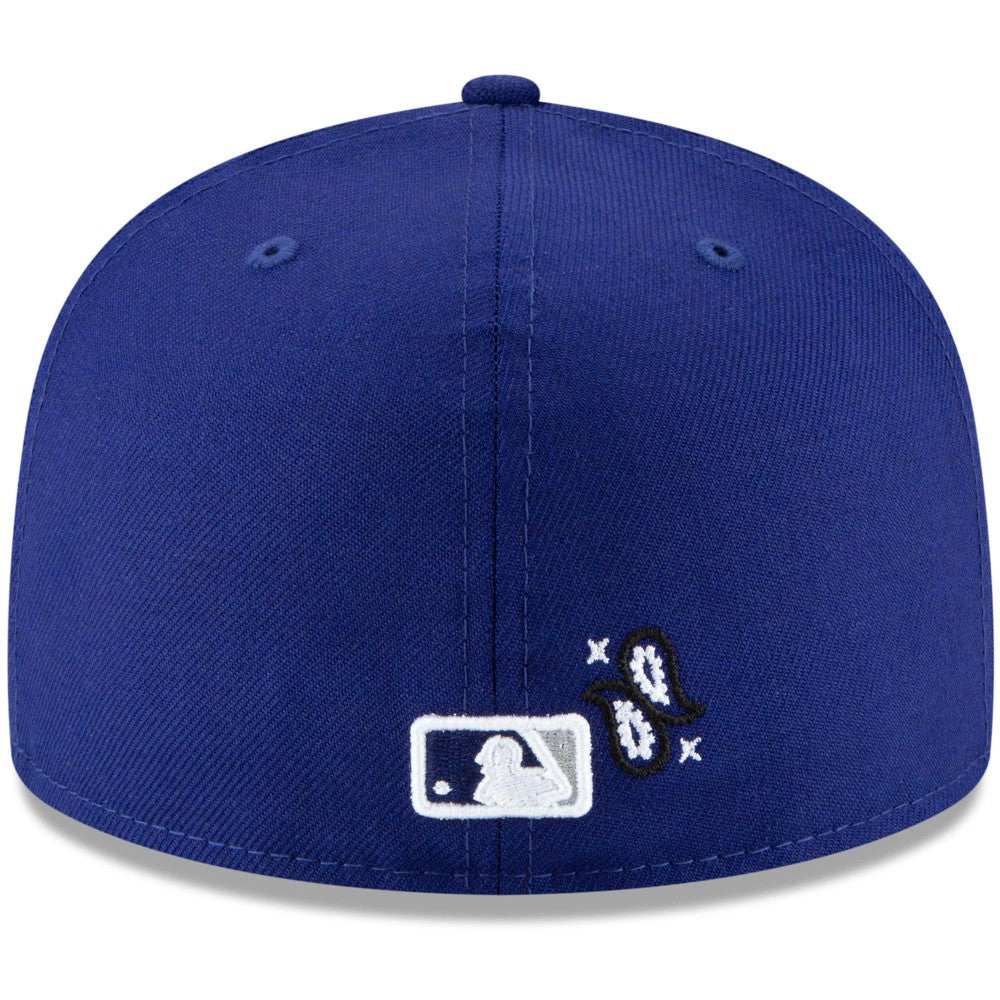 Royal Los Angeles Dodgers New Era Paisley Elements 59FIFTY Fitted Hat