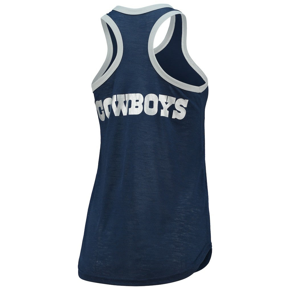 G-III 4Her by Carl Banks Women's Tater Burnout Tank Top - Dallas Cowboys Tops