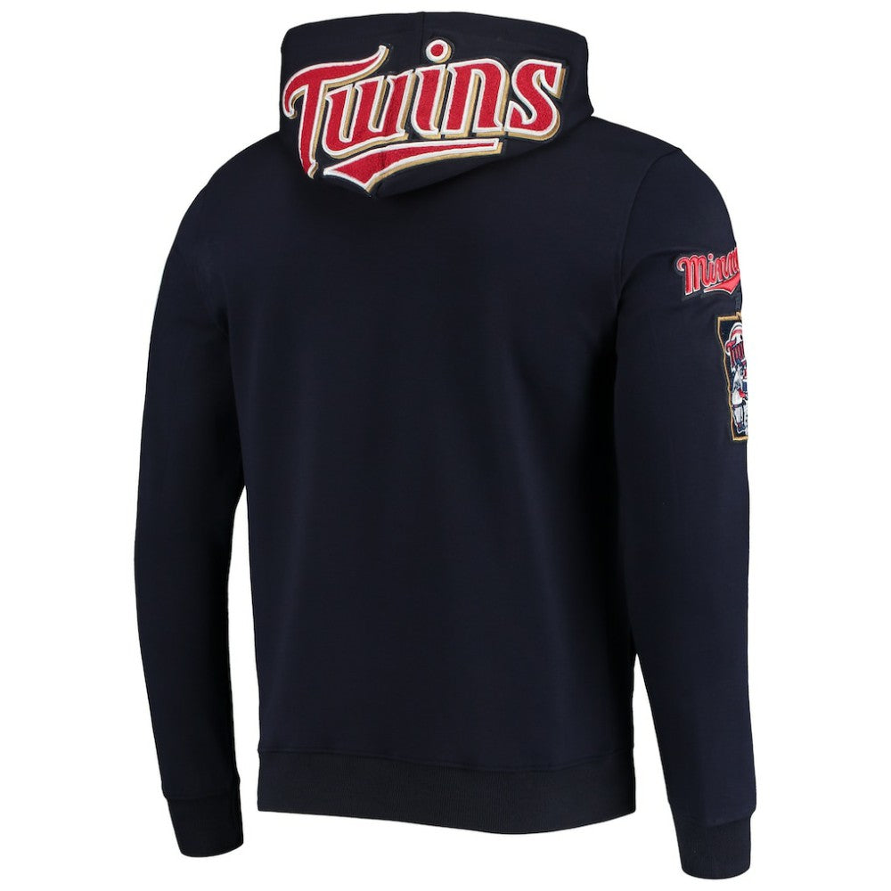 Navy Minnesota Twins Pro Standard Team Logo Pullover Hoodie