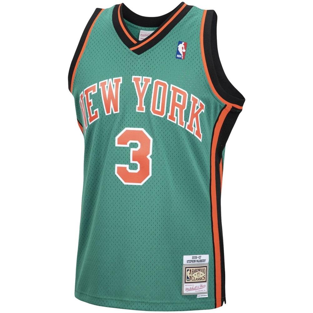 Mitchell & Ness Stephon Marbury New York Knicks 2006/07 Hardwood Classics Swingman Jersey