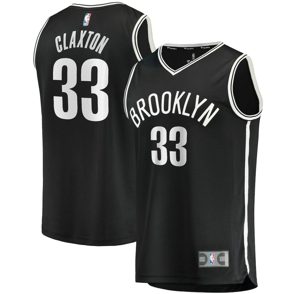Fanatics Nicolas Claxton Brooklyn Nets Fast Break Replica Jersey