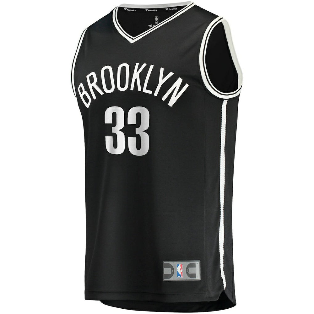 Fanatics Nicolas Claxton Brooklyn Nets Fast Break Replica Jersey