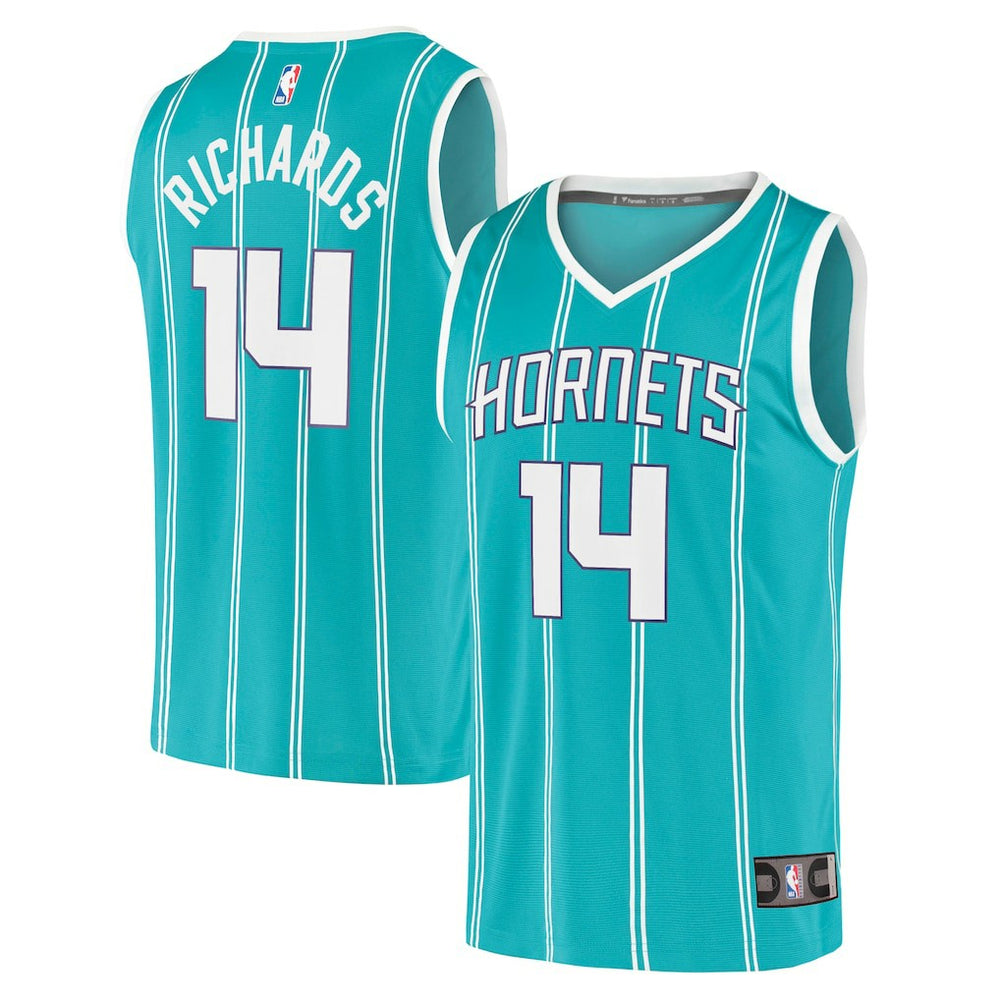 Fanatics Nick Richards Charlotte Hornets Fast Break Replica Jersey