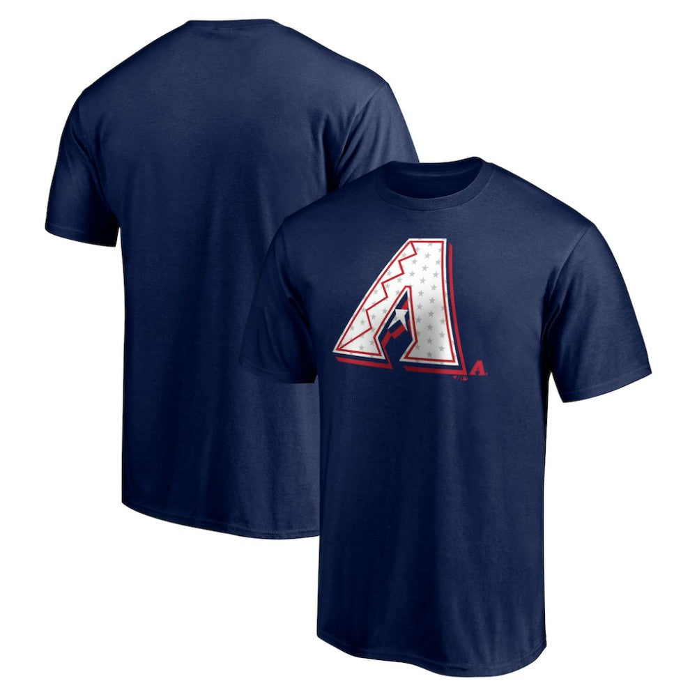 Navy Arizona Diamondbacks Red White and Team T-Shirt