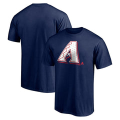 Navy Arizona Diamondbacks Red White and Team T-Shirt