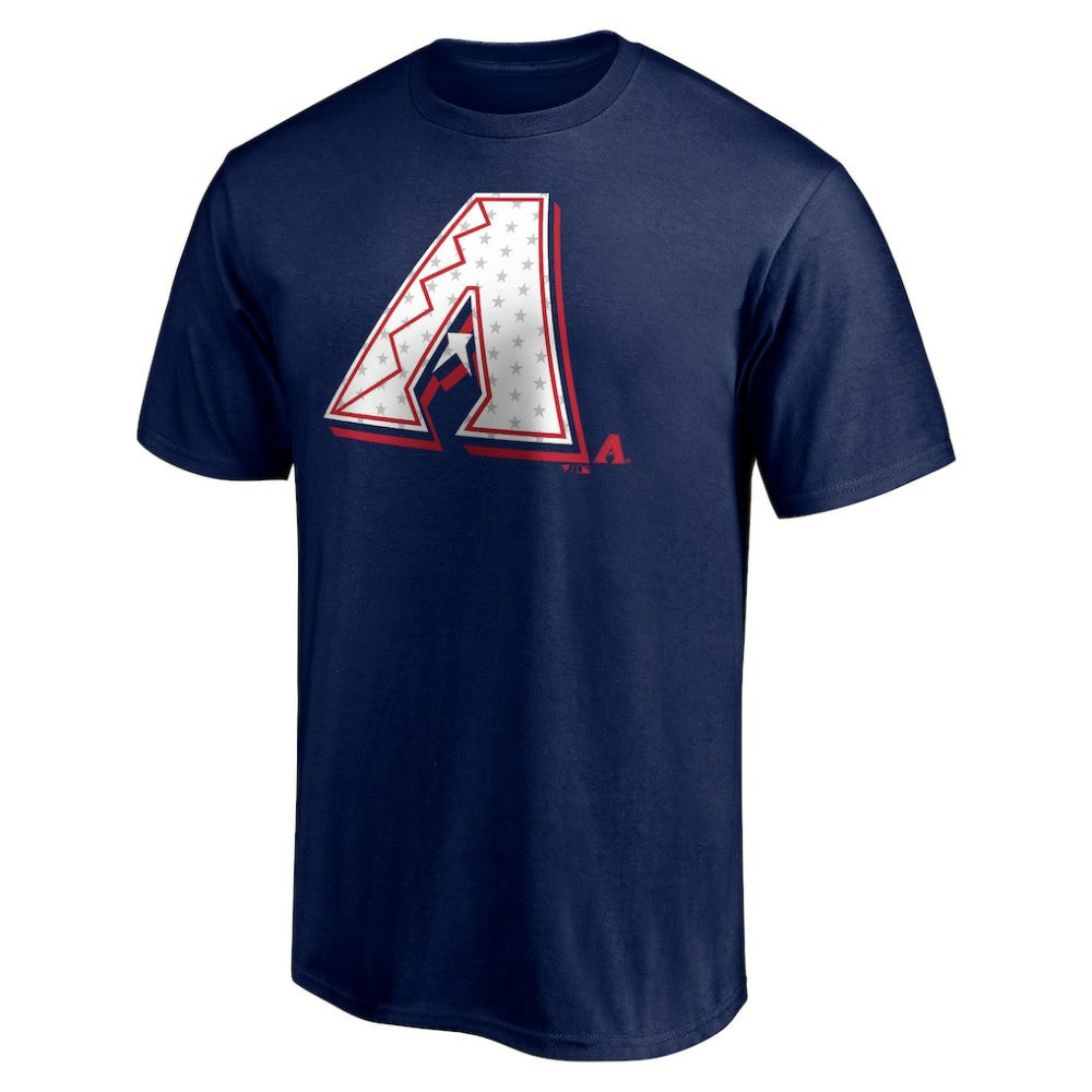 Navy Arizona Diamondbacks Red White and Team T-Shirt